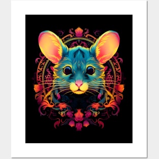 Neon Rodent #10 Posters and Art